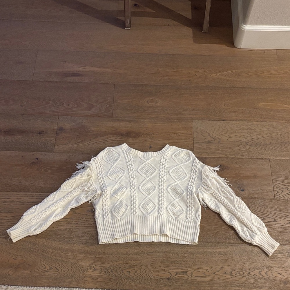 Habitual Cream Knit Sweater